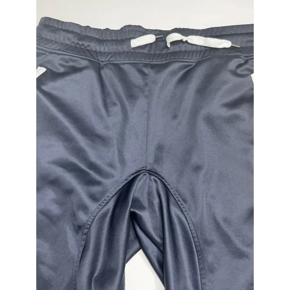 Southpole Mens Large Navy Track Pants Y2K Baggy Hip Hop Zip Pockets Joggers
